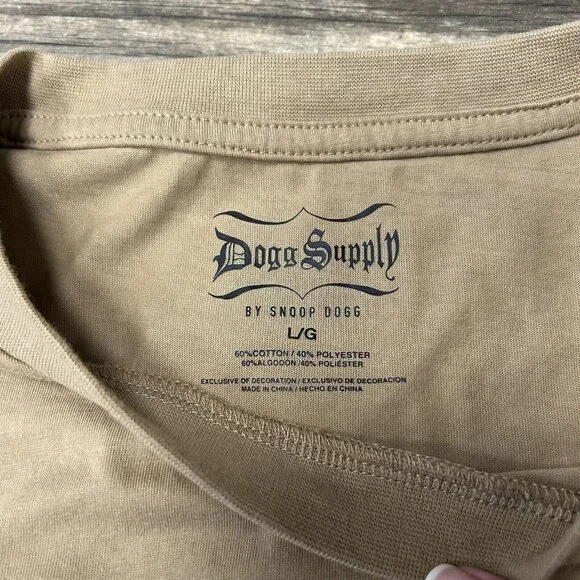 STAINED* Dogg Supply by Snoop‎ Dogg Tshirt Men Large Rap Hip Hop Culture - Picture 4 of 8